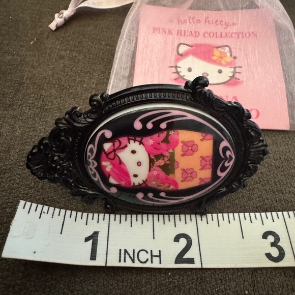 Tarina Tarantino Black and Pink Hello Kitty Ring - Picture 4 of 7